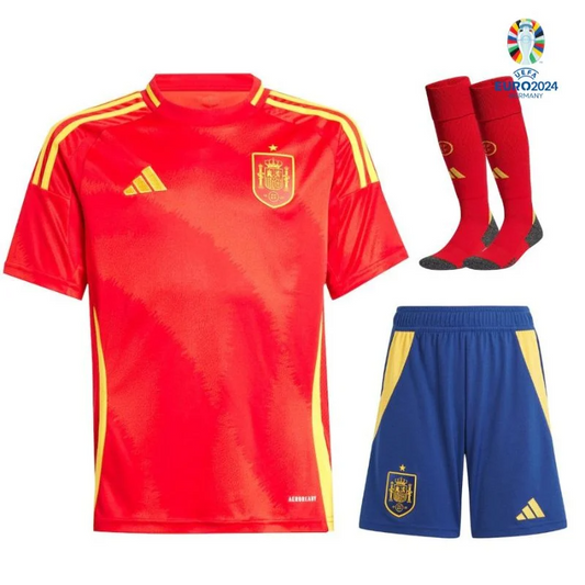 Spanien Heimtrikot EM 2024 – Kind