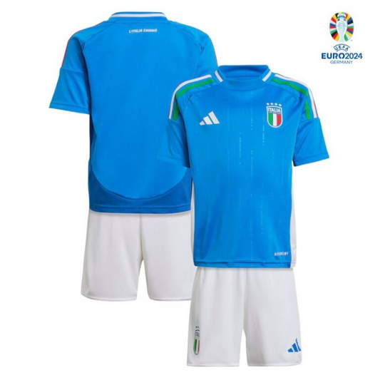 Italien Home EM 2024 Trikot – Kinder